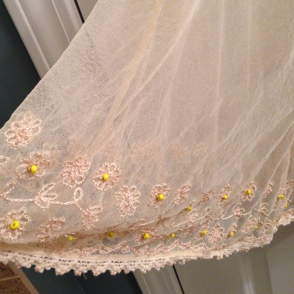 Beaded Free People Top - Picture 3 of 4